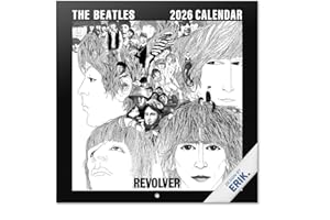 Grupo Erik Wall Calendar 2026 - The Beatles Calendar 2026 | Square 30 x 30 cm - 12 x 12 inches Wall Planner, Family Planner Month To View | The Beatles Gifts For Friends
