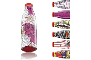 Bboom Borraccia Termica 500 ml Bottiglia Termica Acciaio Inox Thermos 24 Ore Freddo & 12 h Caldo Regalo Uomo Donna Design Made in Italy Ecologica e BPA Free