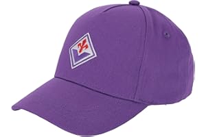 Only4fan srl Cappello con Visiera ACF Fiorentina Prodotto Ufficiale Cappellino da Baseball Unisex-Bambini e Ragazzi