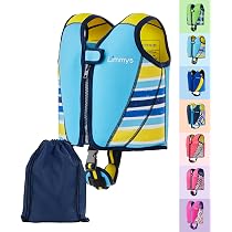 Gilet De Natation Enfant Réglable 4-12 Ans - Aide à La Flottabilité, Fermeture Éclair, Pour Piscine Et Plage