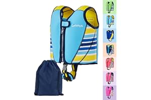 Limmys Gilet Nuoto Bambini Premium – Gilet Piscina Bimbi Moderno per Maschi, Femmine e Neonati – Con Sacca Inclusa