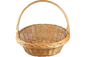 EDESMA Geschenkkorb Weidenkorb Präsentkorb/Größe 5 (54 x 22/52 x 46 cm)