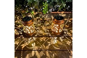 TICKTIME 2 Pack Dragonfly Garden Solar Lights Solar Dragonfly Lantern Outdoor Waterproof LED Solar Light Decorative Light Garden Decor Perfect Dragonfly Gifts for Women Mom Grandma