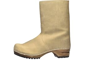 Sanita Risotto Boot | Original Handmade Wooden Leather Boot for Women | Sustainable materials