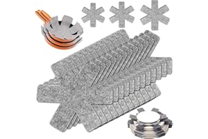 YSOOUA Pfannenschutz Pfannenschoner 12 STK Topfschutz 3 Verschiedene Größen Pfannenschoner zum Schutz vor Kratzer Pfannenstapelschutz aus Filz Pfannenschutz Stapelschutz