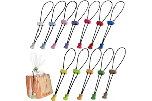 GGXZHT 12 szt. Uniwersalny plastikowy klips do torby z klamrą regulacyjną i liną, klips zamykający do zamykania torby na zakupy, przymocuj wędkę (20 cm)