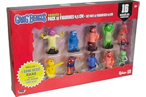 Lansay Gang Beasts - Pack of 12 Figures 4.5cm Random Model Video Games 8+ Years