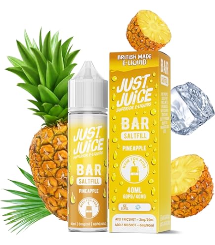 Just Juice Vape Liquid with No Nicotine, 50ml 0mg Shortfill Eliquid, 70/30 Vape  Juice in 60ml Bottle, Space for 10ml of Nicotine Shot or Nic Salts, Fruity  E Liquid, Blue Raspberry: Amazon.co.uk: