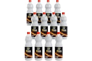 ZOMAHOME Bioetanolo Liquido per Stufa e Camino - Bioetanolo inodore ad Alto Potere Calorico - Bioetanolo per camino inodore ideale per interni, Liquido bioetanolo di origine vegetale - 12 Litri