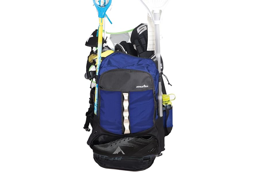 Lacrosse Bag Extra Lacrosse BackpackHolds All Lacrosse Or Field Hockey EquiptT Stick Holders And Separate Cleats Compartt