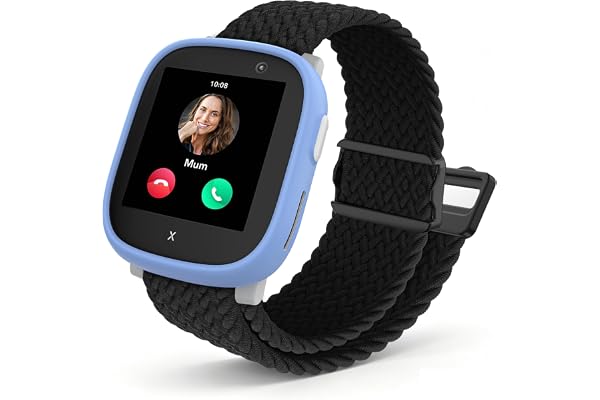 Polyjoy Magnetiskt flätat band kompatibelt med Xplora X6 Play armband | Mjuka justerbara ersättningsband för Xplora X6 Play/Pro/Gen 2/Anio 6 band sportarmband för barn flickor pojkar