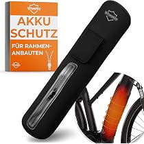 Copribatteria Impermeabile Per E-bike – Tessuto Impermeabile, Antispolvero, Facile Da Installare, Per Batterie Da Telaio 35x14,5 Cm E 34x10 Cm