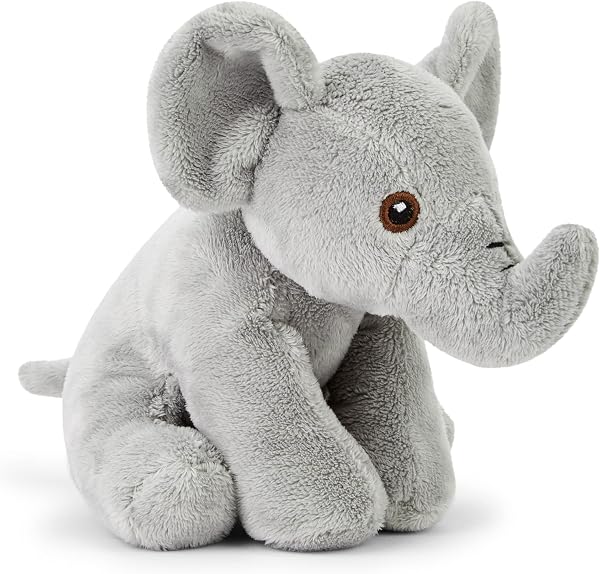 Zappi Co 100% Recycled Plush Elephant Plush Toy (13-15cm) Stuffed Soft Cuddly animals Collection For New Born Child Tiktok featured - 1