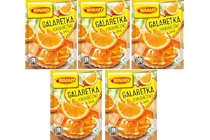 PRIMA 5 x Götterspeise Winiary Galaretka 5 razy (Orange)
