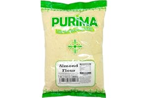 Almond Flour 1KG – Extra Fine - Finely Ground Almonds 1 KG Meal Premium Natural Blanched Powder Low Carb Gluten Free Baking Primal Keto Bread Paleo Diets Vegan PURIMA - Bulk Packaging
