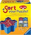 Ravensburger Trieur De Pièces De Puzzle - 6 Bacs De Tri Pratiques Pour Puzzles 300 à 1000 Pièces