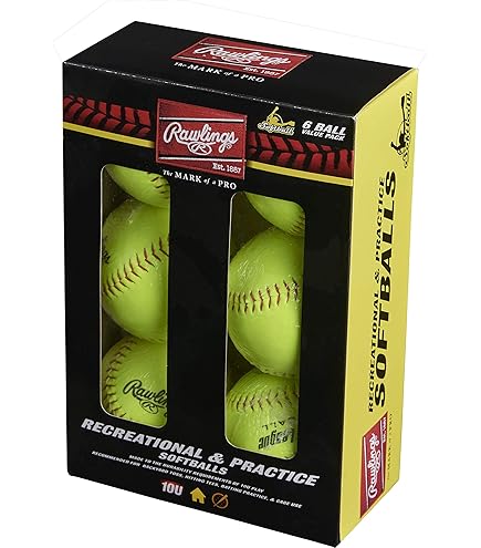 Balle De Softball Fast Pitch Rawlings Dream Seam - C12WLAH - Neuve, Rare