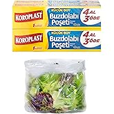 Koroplast K&uuml;&ccedil;&uuml;k Boy Buzdolabı Poşeti 4x40lı