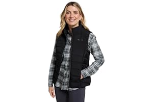 Mountain Warehouse Opal Womens Padded Gilet - Lightweight Body Warmer, Water Resistant Sleeveless Jacket with Front Pockets - Light Rain, Autumn, Winter