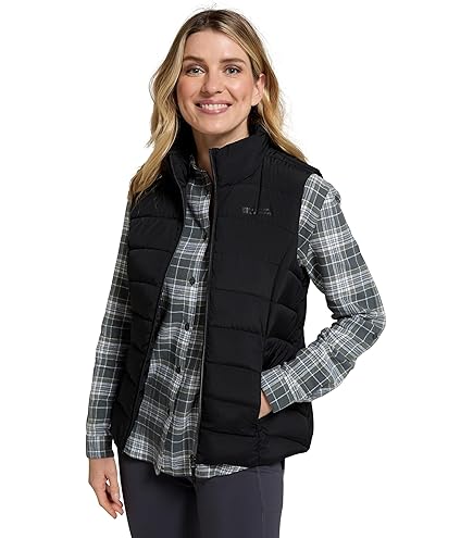 Trespass Giacca Imbotta Audrey Per Donna/signora (Vine Scuro