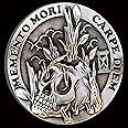 CYOUNG Memento Mori EDC Challenge Coin - Embrace Life's Impermanence and Seize The Day Stoic Coins