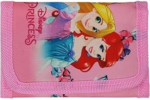 Theonoi Porte-monnaie pour enfants Porte-monnaie pour garçons et filles, Princesse, 9 x 13 cm