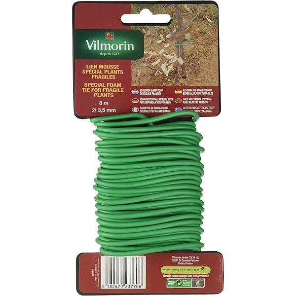 Fil De Liaison Plantes 200m Lot De 4 Rouleaux De Fil De Jardin Twistee Tie - 200 M Vert - Avec Distributeur Et Cutter Intégré Rouleaux Fil Vert