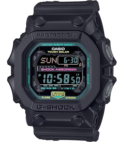 G-SHOCK ブラック デジタル　GXW-56GB CASIO G-SHOCK GXW-56/GX-56 存在感バツグンの大きいスクエア
