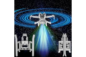 Craznick Podwozie do drona DJI Mini 4 Pro, z nogą lądową, szybkomocujące, przekładnia przedłużająca, składany, rozszerzony zestaw ochraniaczy z kolorowymi lampkami błyskowymi do DJI Mini 4 Pro,