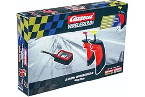 Carrera Wireless 2.0 Set Duo für Digital 132/124 | Kabelloses Rennerlebnis mit 2 Handreglern & Empfänger | Kompatibel Batterien Inklusive