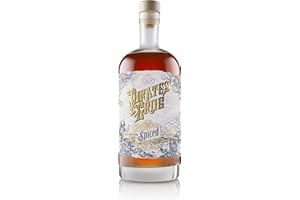 Pirate's Grog Spiced Rum - 70 cl / 700 ml | World Rum Award Winner | Five Year Aged in Oak Barrels | 37.5% ABV with Flavours of Salt, Caramel & Allspice | Suitable for Cocktails