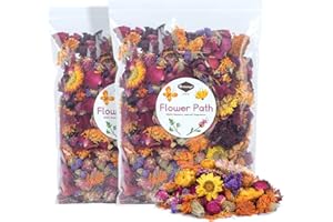 Niteangel Décoration d'habitat pour Petits Animaux en Fibres Naturelles et Douces, adaptée aux Hamsters Nains syriens, gerbilles, Souris, Degus (Chemin parfumé aux Fleurs)