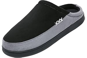 Mishansha Pantofole in Memory Foam per Uomo Donna Antiscivolo Ciabatte Invernali Taglia 36-49 EU