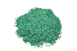 BEKATEQ Farbchips in Dunkelgrün 200g, Dekochips, Farbflocken für Epoxidharz Bodenbeschichtung, 1K & 2K PU Bodenfarbe, Alkydharz Betonfarben - Garagenböden, Keller, Wohnraum, Werkstatt BK-130