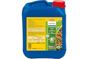 sera florena 5 l | Flüssiger Basisdünger für prächtige Wasserpflanzen | Optimale Basispflege für Aquarienpflanzen | UV-stabile Eisenkomplexe | Ohne Nitrat & Phosphat mit Mineralien & Spurenelementen