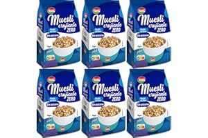CERREFIT HEALTH & FITNESS Muesli Crujiente Zero - Esgir - Pack 6 Muesli Crujiente Zero