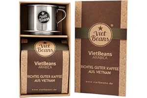 ‎VIETBEANS VietBeans 100% Arabica Ground Gift Set – Espresso Beans Low Acid – Fruity Highland Coffee with Side Note Caramel and Honey – Slightly Bitter Sweetness – Poison Set Ground