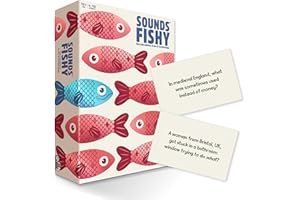Sounds Fishy: The Fast-Thinking, Bluffing Family Board Game for Kids 10+ and Adults — Best New Board Games, Family Quiz Games