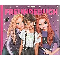 Libro Amicizia TOPModel Depesche - 110 Pagine - Con Adesivi - Per Ragazze