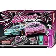 Carrera - 20062579 - Carrera GO!!! Pink Action Racing Race Track Set I Racing Track with Licensed Slot Cars | Up to 2 Players | For Children from 6 Years and Adults