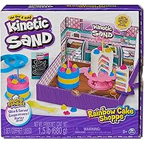 Kinetic Sand | Sacchetto da 226g di sabbia cinetica profumata | Sabbia colorata per bambini in 4 variazioni |Sabbia magica profumata da modellare | Giocattoli per bambini e bambine 3 anni