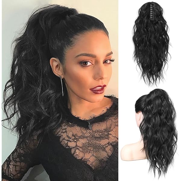 WIG ME UP Haarteil – Voluminöser Zopf Aus Kunstfaser, 60 Cm, Lichtblond, Mit Klammer & Gummizug