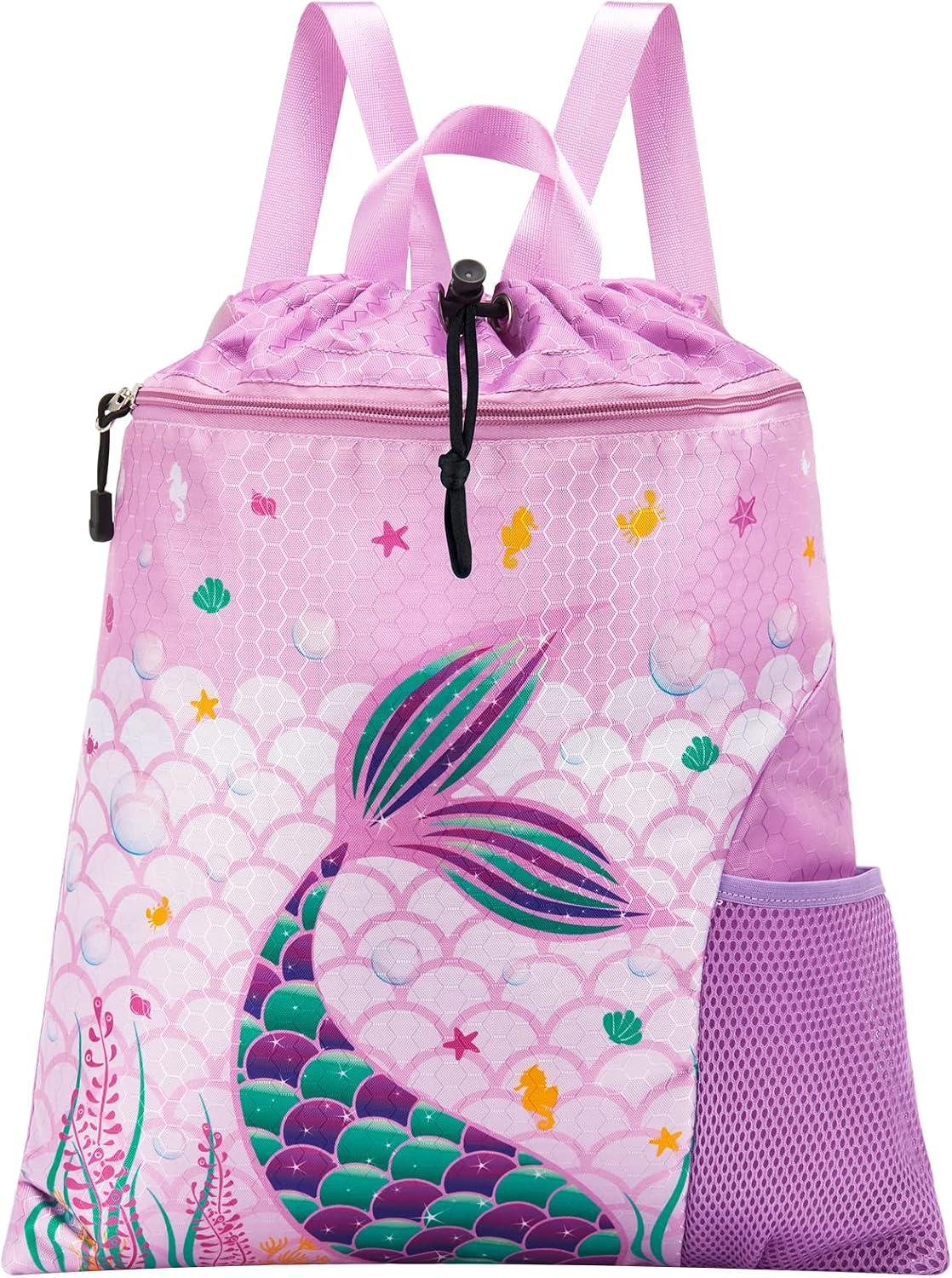 WAWSAM Sirena Gimnasia Mochila con Cordón