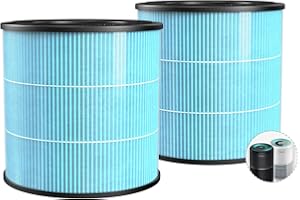 Filtro HEPA de repuesto Airtok H13, carbón activado de alta eficiencia, adecuado para el purificador de aire AP0601, elimina el polen, el polvo, la caspa de mascotas y otros alérgenos