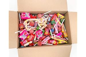 Chupa Chups Mélange de bonbons - Mentos-Fruittella 150 pièces avec sucettes- chewing-gum à mâcher et articles spéciaux, idéal pour les fêtes 1.30 kg