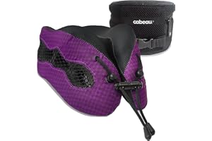Cabeau Evolution Cool minnesskum resekudde för huvud och nacke, lila, 24 cm