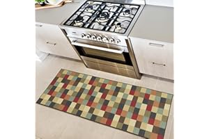 Ottomanson Ottohome Collection dywan w kratkę, 50 x 150 cm, wielokolorowy