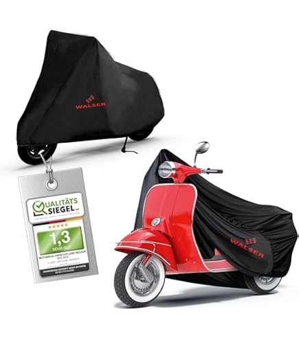 Motorzeil All Weather S, Vespa-zeil, Motorfietsgarage waterdicht
