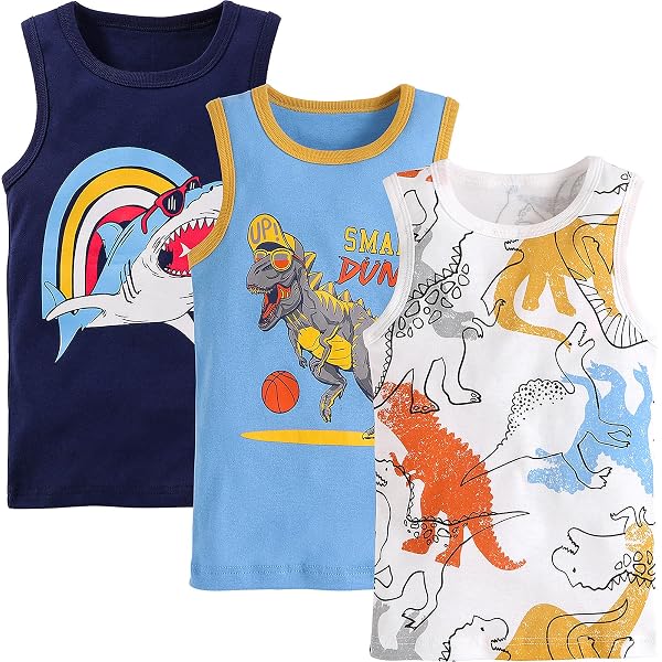 Camisetas Interiores Paw Patrol Para Niños | Pack De 2 | 100% Algodón | Tallas 122/128 Cm | Gris Y Azul