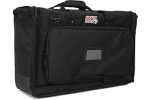 Gator Cases Housse en nylon rembourré pour le transport de 2 écrans LCD, moniteurs et TV entre 19" et 24"; (G-LCD-TOTE-SMX2)